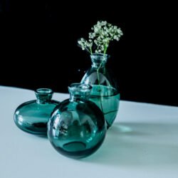 Green vases_with flower_V2