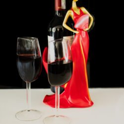Half wine glasses_Filled_red woman with wine_V2
