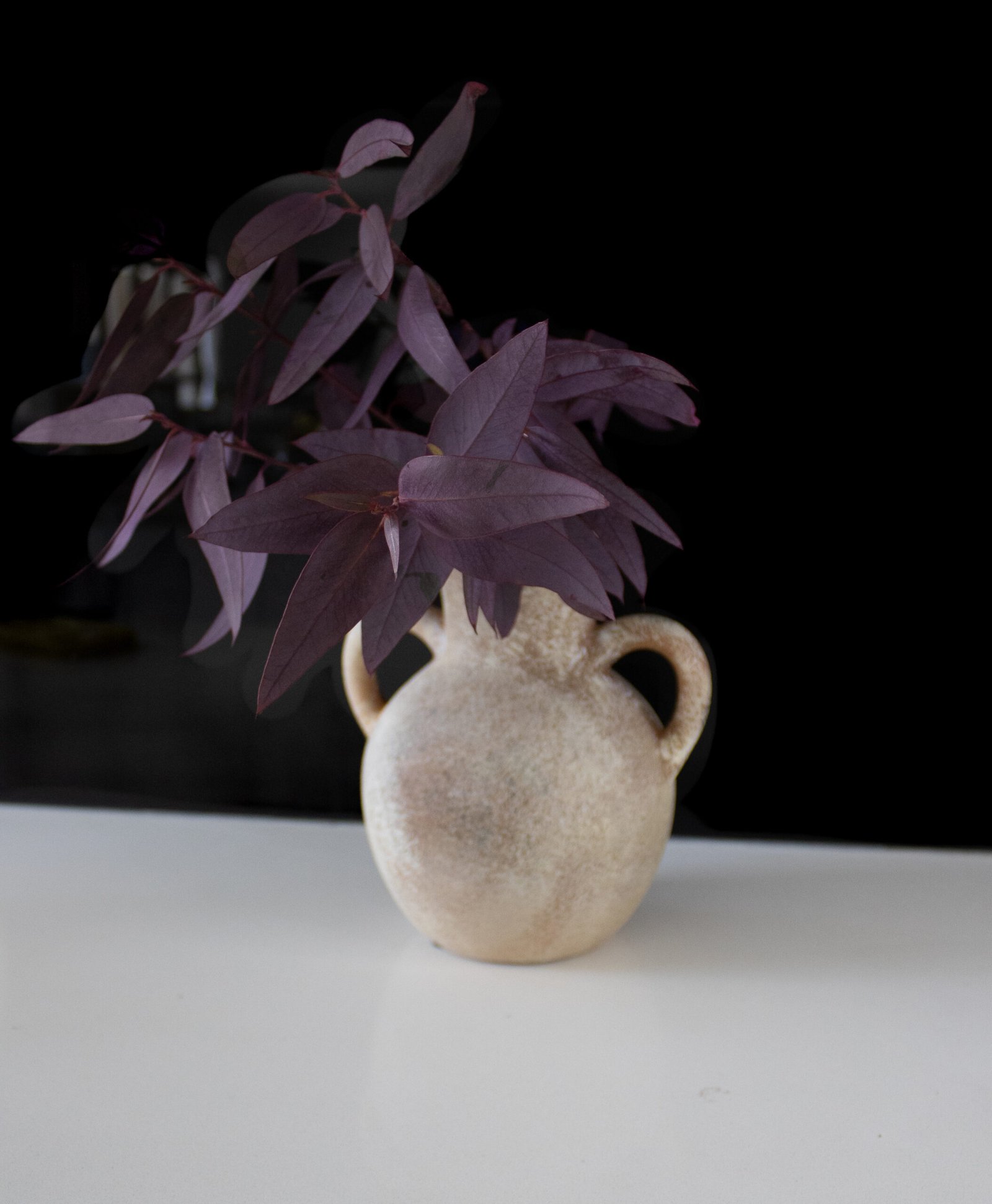Rustic vase_with flower