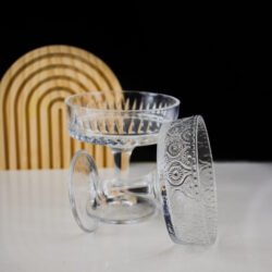 Short champagne glasses_Oval tray